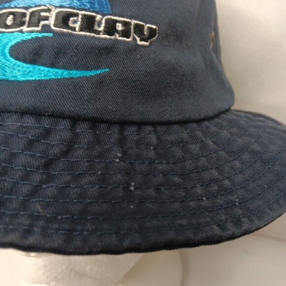 Vintage 90s Jars Of Clay Adult Small Bucket Hat Blue Canvas Christian Band - Picture 6 of 8